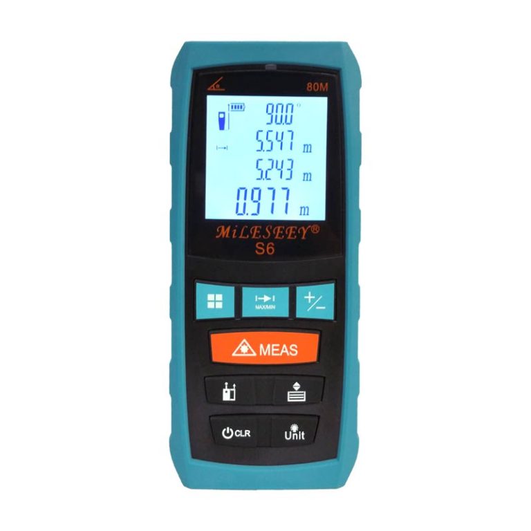 متر لیزری مایلسی MILESEEY S6a-80m