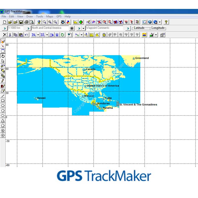 نرم افزار نقشه برداری GPS TrackMaker Pro