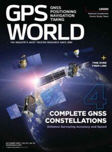 مجله نقشه برداری GPS World October 2021