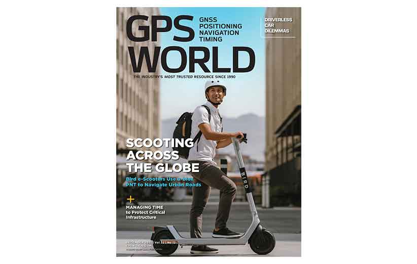 مجله نقشه برداری GPS World December 2021