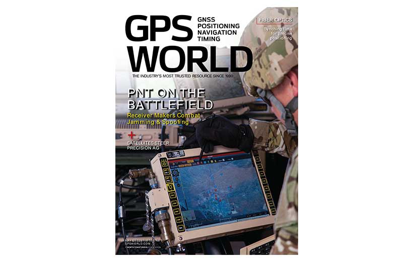 مجله نقشه برداری GPS World May 2022
