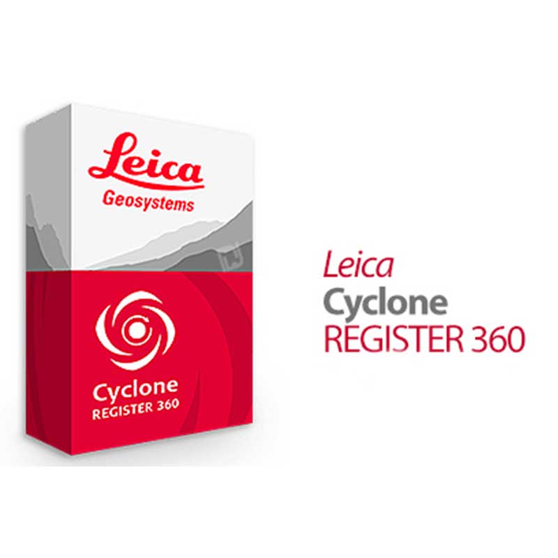 نرم افزار نقشه برداری Leica Cyclone REGISTER 360
