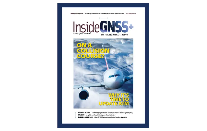 مجله نقشه برداری INSIDE GNSS January February 2023