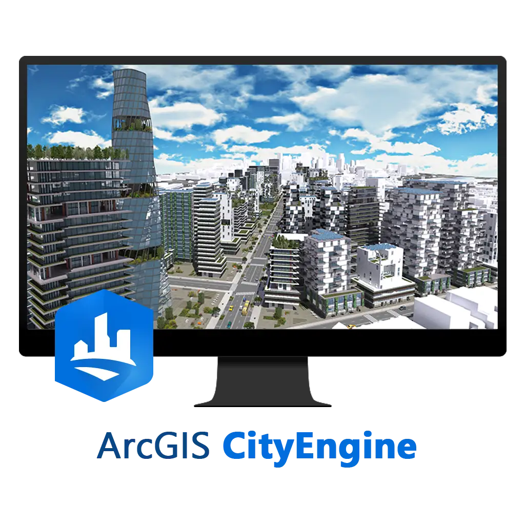 نرم افزار نقشه برداری ESRI ArcGIS CityEngine
