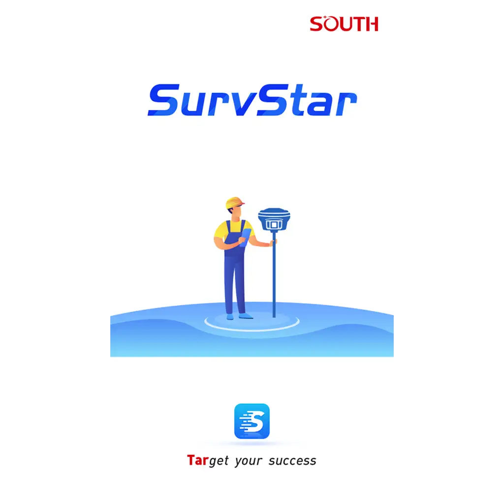 نرم افزار نقشه برداری سورواستار South SurvStar